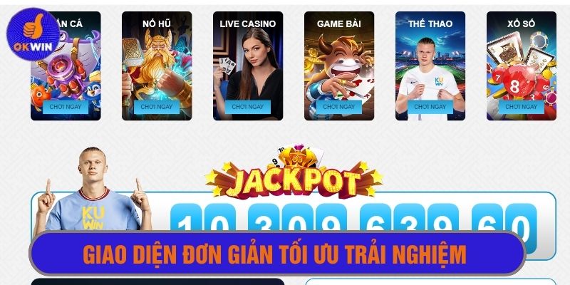 Giao diện đơn giản - Điểm nhấn đặc biệt thu hút của Kuwin