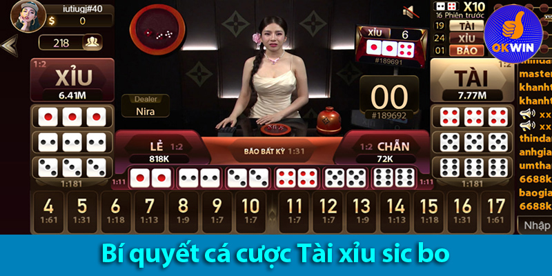 Sic bo là gì? Các loại cược và bí quyết chơi Tài xỉu sic bo 2025